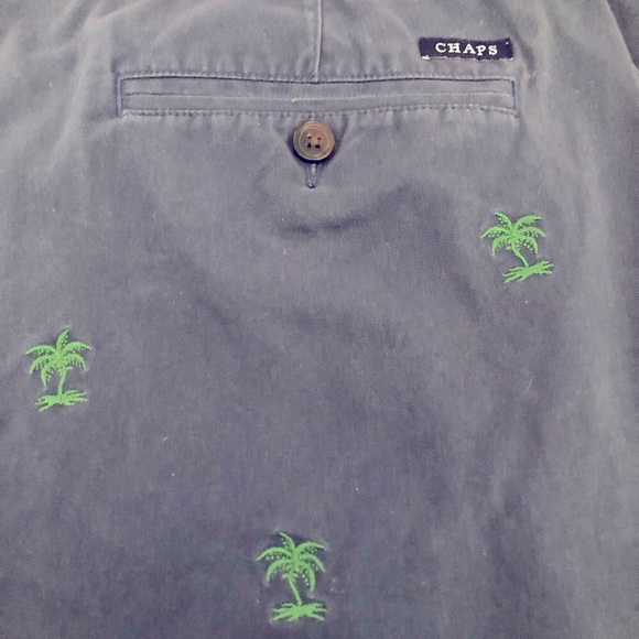 Chaps size 38 shorts with palm trees - Picture 2 of 4